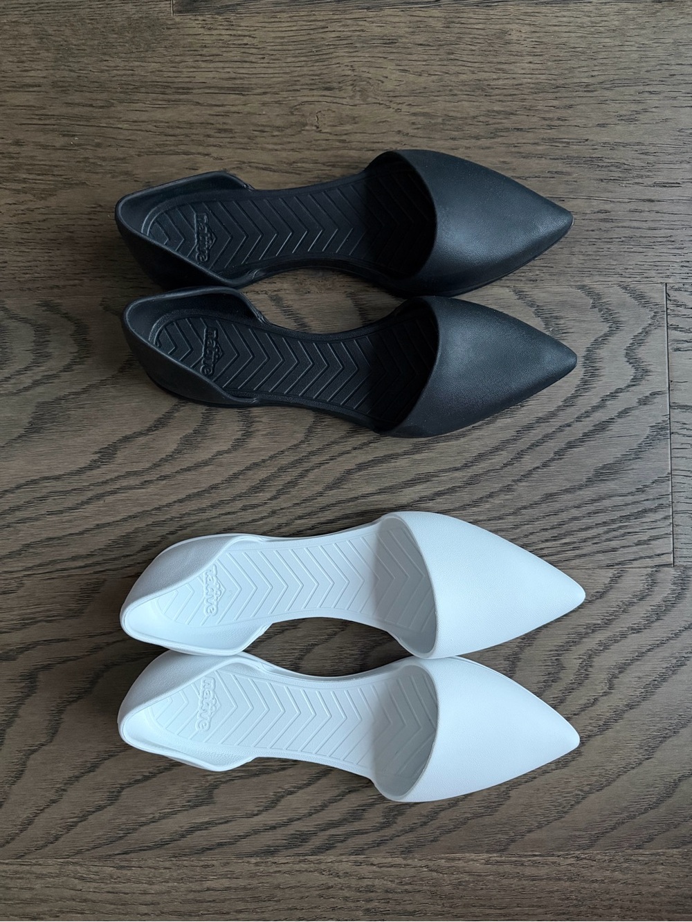 Native Flats x 2 — Black and White